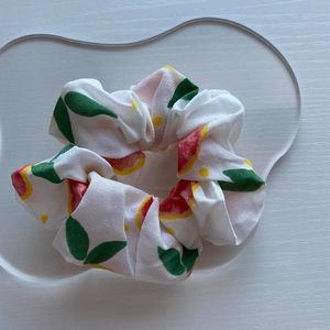 Lemon Fruit Scrunchie